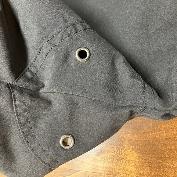 VINTAGE 90s Arctic Cat Racing Snowmobile Pullover Jacket Size XL Black Lined - Picture 7 of 11